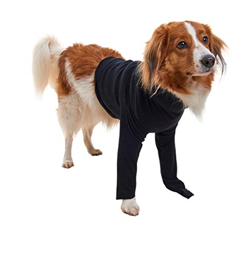 Image of Kruuse Buster Body Sleeves - Front Legs (XS) - Post-Surgery Recovery Sleeves for Small Dogs - Protective Sleeves for Wound Care, Hot Spots, and Incontinence - Soft, Comfortable, and Breathable
