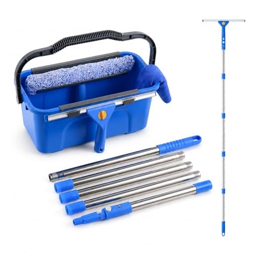 Professional Window Cleaning Kit with Squeegee