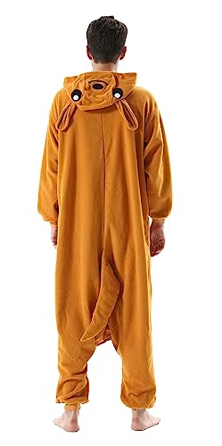 Miniatura 6 de Simzoo Adulto Disfraz Pijama Unisex Pijama Kigurumi Onesie Para Carnaval Halloween Cosplay Ropa De Dormir Traje De Disfraz Para Navidad Festival Mujer Y Hombre