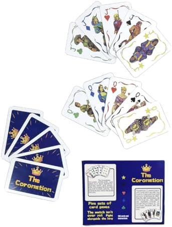 The Coronation 5–Crown Card Game A Strategic Card Game Suitable for Families and Adults, Featuring 110 Cards 5 Suits 5 Kings, 2-8 Players — view 3