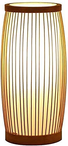Lampe de chevet style japonais en bambou pour illuminer votre etude