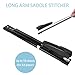 Long Reach Stapler with 1600 Staples, Saddle Stitch Binding Stapler Fits Various Paper Sizes, 50 Sheets Capacity, Long Stapler for Booklets or Book Binding