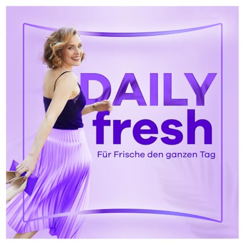 Always Daily Fresh Normal Slipeinlagen 76 Stück, 0 Prozent Duftstoffe, Für Frische Und Schutz