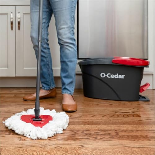 O-Cedar EasyWring Spin Mop Head Replacement : Machine Washable Microfiber Refill (1-Pack) 148822 - image 3