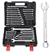 BULLTOOLS 32-teiliges Ringmaulschlüssel-Set – SAE & Metrisch Für Haus, Auto & Werkstatt