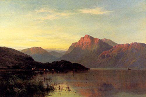 Peinture à l'huile Le paysage Conway Alfred de Breanski Snr