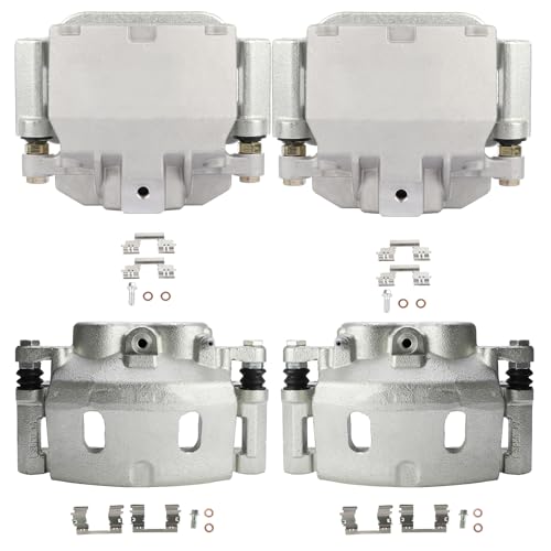 Image of SCITOO Front & Rear Disc Brake Calipers 18B4918A,18B4919A,18-B5030,18-B5031 | Fit For Cadillac,For Chevrolet,For GMC Models - For Avalanche 2008-2013,For Escalade 2008-2020 4PCS With Bracket