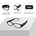 Smart Glasses with Camera, Video Recording and Photo Taking, Recording Glasses 1080P HD 32GB Memory Card Video Camera Glasses for Men Women Cycling Hiking Travel, No Bluetooth NO WiFi No App