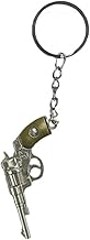 Generico Metal Revolver Gun Keyring for Keys Colt Car Home Motorcycle