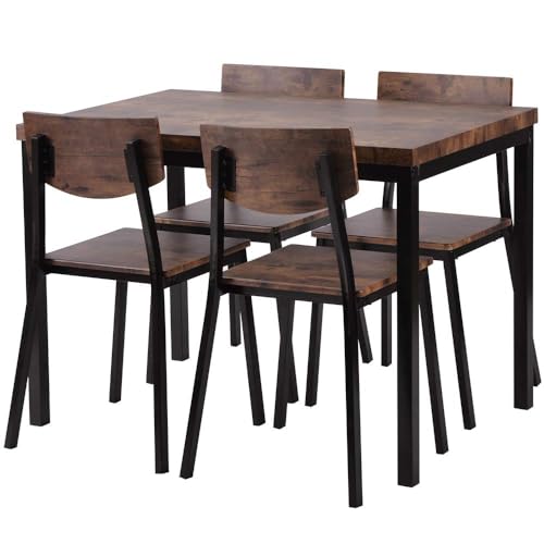 ダイニングテーブルチェアセット 4人掛け