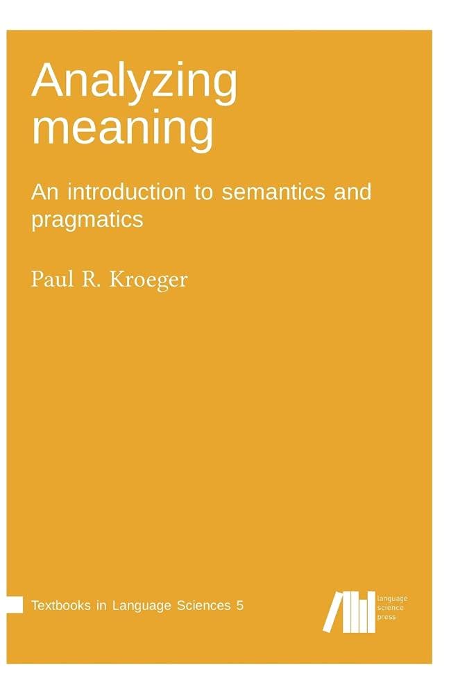 Analyzing meaning view 3