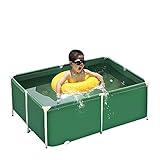 Piscinas Desmontables Acero/Piscina Marco Mini Pequeña Piscina sobre El...