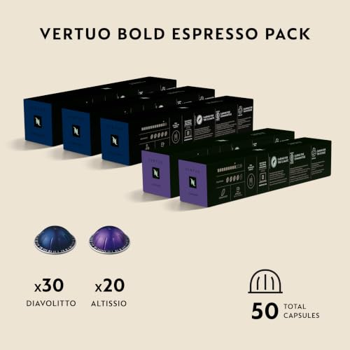 Nespresso Vertuo, Espresso Variety Pack, Mixed Roast, 50-Count Pods - image 3