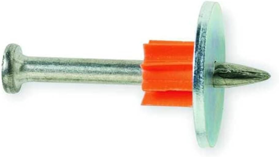 Ramset 1512SD 1-1/2" .300 Head Diameter Drive Pin with 7/8" Washer 100 per Box