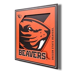 YouTheFan NCAA Oregon State Beavers 3D Logo Series Wall Art – 12×12