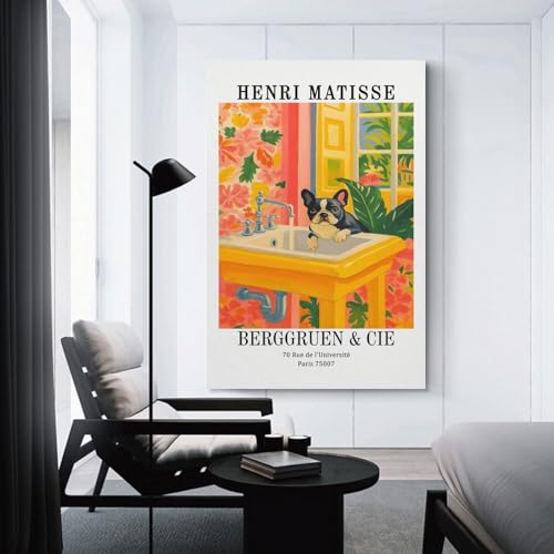 Tableau sur toile grand format pour sublimer un mur vide de salle de bain