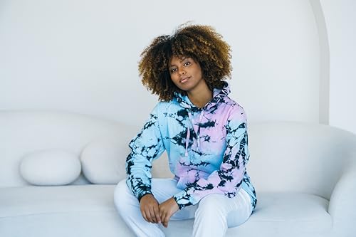 Image of Colortone Tie Dye Pullover Hoodies for Women and Men - Classic Fit Sweatshirts