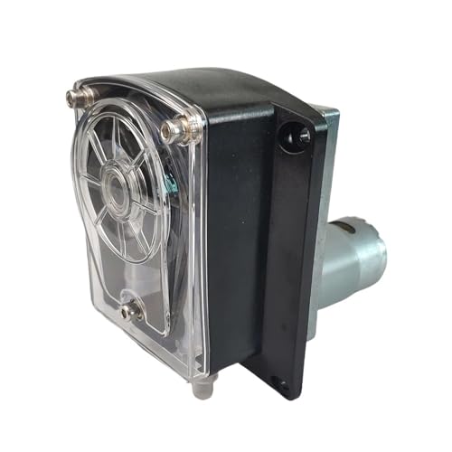 Bomba peristáltica dosificadora de 24V y alto caudal para efluentes y laboratorios
