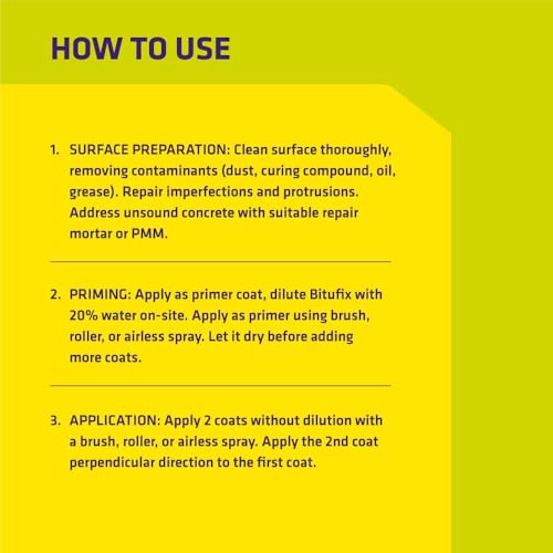 Image of DR. FIXIT BITUFIX, Below Ground Waterproofing - 20 KG, for Damp Proofing course like Footing, Masonry Wall, Neck Columns, and Plinth Beam & DPC. Resist Salt Attacks.