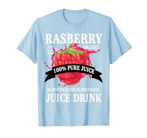 Rasberry Juice Box Drink Costume Halloween Matching Family T-Shirt