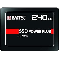 Emtec Internal SSD X150 240 GB, Negro