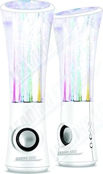 Leading Edge Novelty Water Dancing Speaker X3 - White