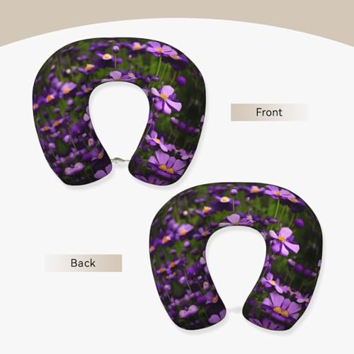Almohada cervical de espuma viscoelástica color negro miniatura 2
