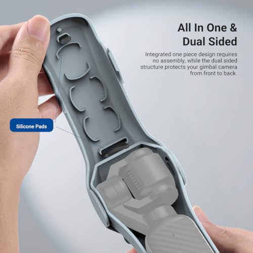 Image of NEEWER Protective Case Compatible with DJI Osmo Pocket 4 3 Xtra Muse, Blue