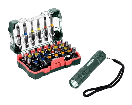 Image of Metabo - Bit Box Sp, 29Piece + Mini Flash Light (626721000), Other Cordless Accessories