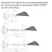 LOVE STORY 12' x 12' x 12' Triangle Sun Shade Sail Canopy UV Block Sunshade for Outdoor Patio Garden Backyard, Sand (We Make Custom Size)