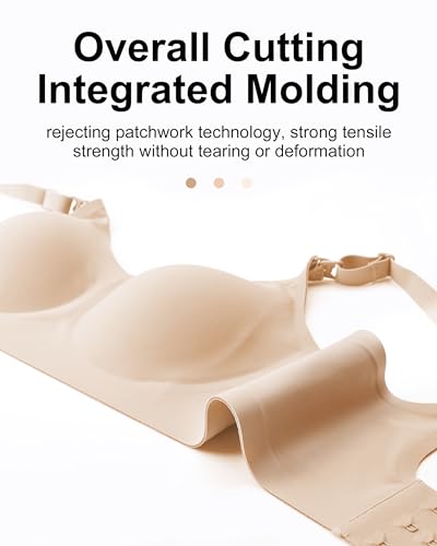 Nursing Bras for Breastfeeding, Seamless Ultra Comfort Nursing Bra, Classic Maternity Bra Nursing Bras for Women3