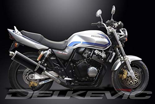 Amazon | DELKEVIC スリップオンカーボンオーバルマフラー☆HONDA