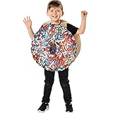 JUST FOR PARTY Kids Donut Costume, Halloween Chocolate Doughnut Funny Food Costume for Children's Girls and Boys