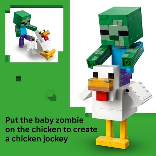 LEGO Minecraft Chicken Jockey 21582 — view 2