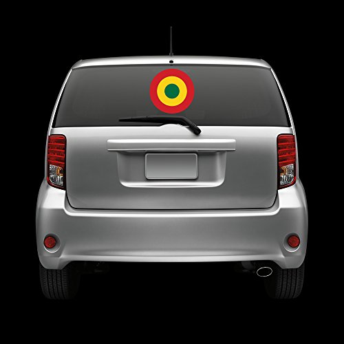 Ghana Air Force Roundel Windshield Sticker Die Cut Decal FA Vinyl