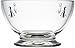 La Rochere Bee Glass Bowl Set of 6 – Classic French Clear Glass Dessert Bowls with Embossed Bee Emblem – Elegant and Versatile Small Bowls for Ice Cream, Snacks, Fruit & Entertaining (9 Oz)