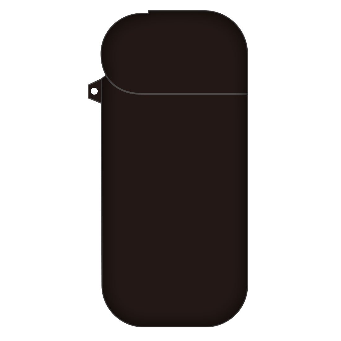 New iQoS Supported AirJacket For iQoS older Unisex iQoS Case , black