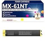 ❤【Excellente qualité de sortie】: La cartouche de toner MX-61NT grande capacité est durable, avec une capacité d'environ 40 000 pages en noir et environ 24 000 pages en couleur. Elle offre un excellent rapport qualité-prix et réduit la fréquence de remplacement des cartouches. (Papier A4 : couverture de 5 %).