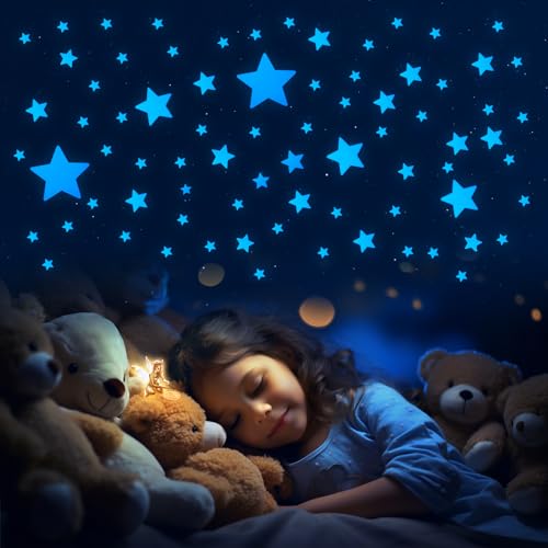 Stickers de Estrellas que Brillan en la Oscuridad para Pared miniatura 7