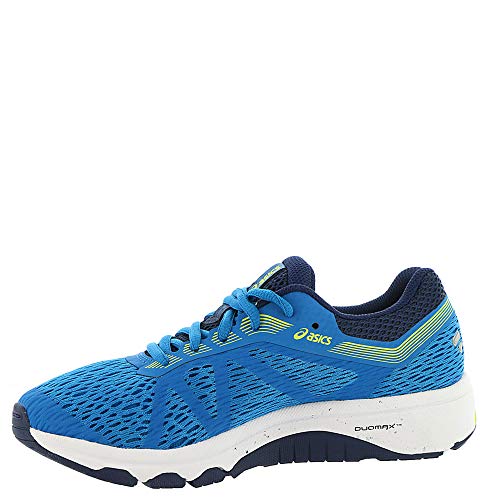 ASICS - Unisex-Child Gt-1000 7 Gs Shoes, 3.5 M US Big Kid, Color: Race Blue/Neon Lime