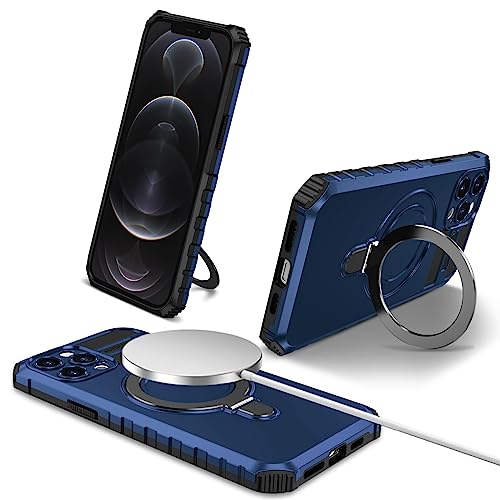 Coque antichoc iPhone 12 Pro anneau support robuste et aimant invisible