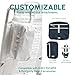 SUN'Y Escapes Backpack Beach Chair - Made w/Ocean Bound Plastics, Customizable w/MOLLE Accessories, Ultra Lightweight, Low-Seat Natural Comfort, Durable, Rust Free & Waterproof - Seashell White