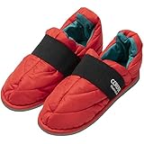 ニッポン スリッパ ルームシューズ RIKUBETSU 23.5-25cm レッド ふんわりやわらか 吸湿発熱 182795