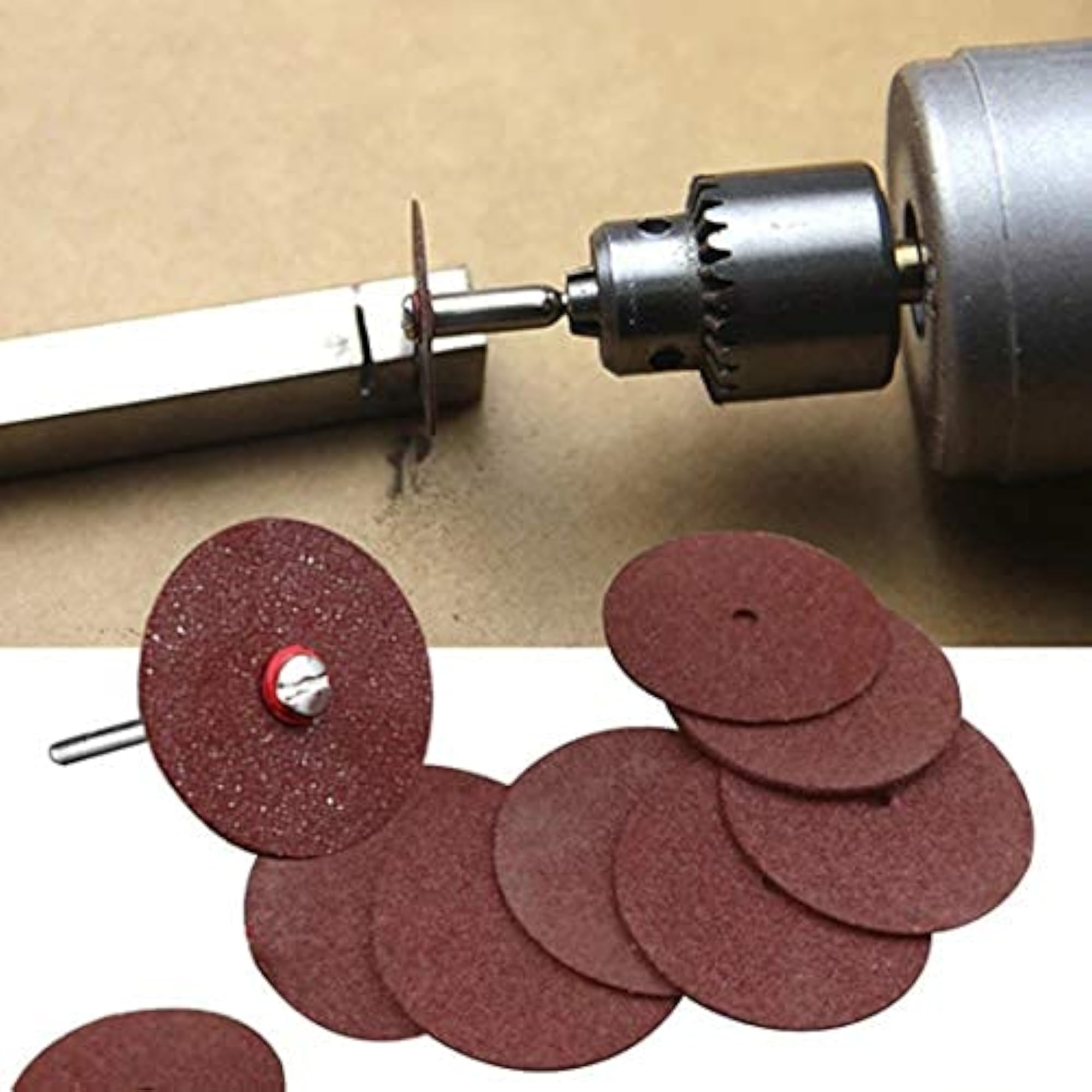 Pack of 36 Colour Cut-Off Wheels for Rotary Tools