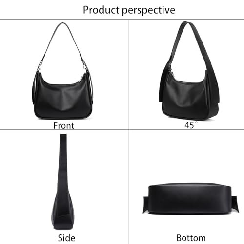 Women's Shoulder Bag Retro Classic Handbag Zipper Closure4