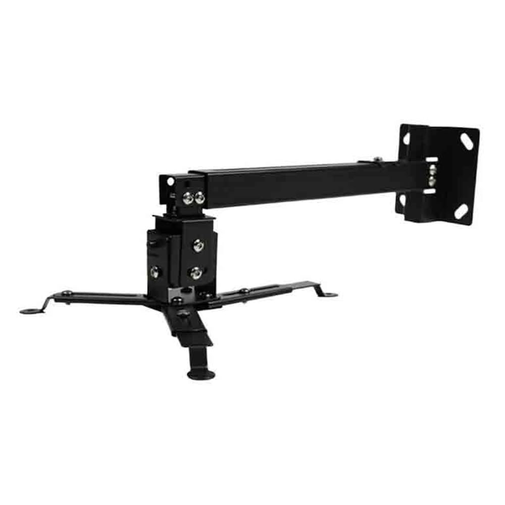 Supporto per Proiettore Supporto da soffitto for proiettore di Colore Nero, Staffa da Tetto Regolabile da 43 a 65 cm for Gancio da Parete a LED LCD DLP Supporti per proiettori