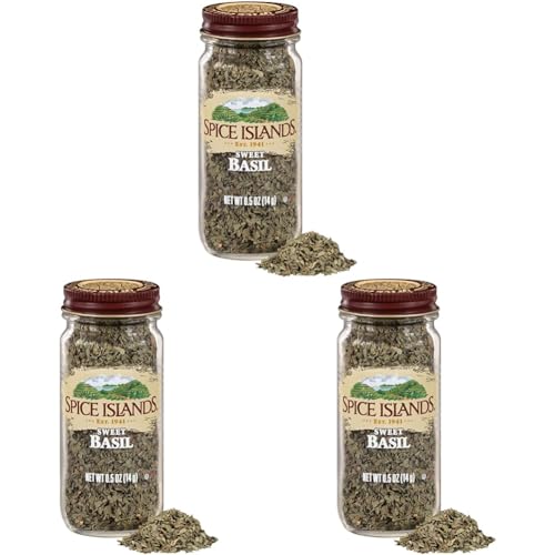 Spice Islands Sweet Basil, 0.5 Oz (Pack of 3)