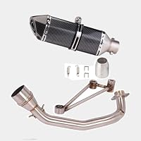 Amazon | HOHOEMU エキゾーストパイプ フロントマフラー 汎用スリップ