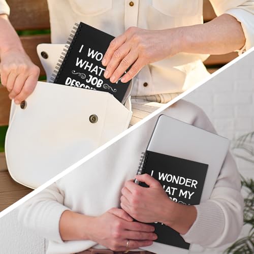 Carnet de notes rigide briser la routine de bureau avec humour 160 pages - 5