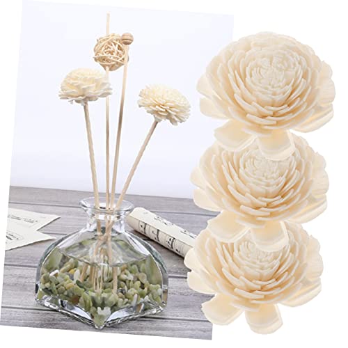 Varitas decorativas de flores secas 3 piezas miniatura 3